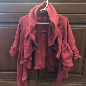 Persnickety open front cardigan